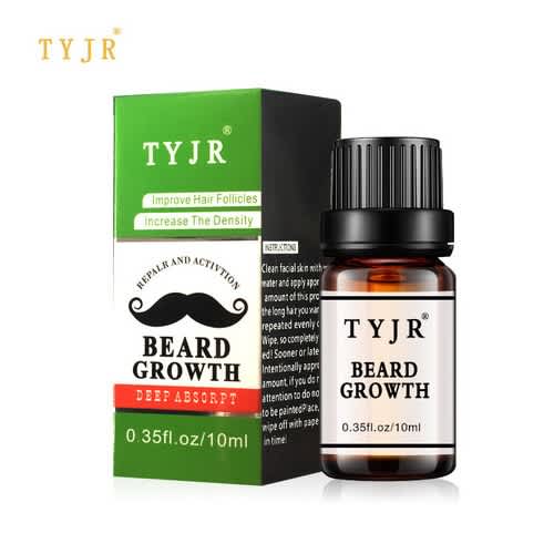 Rapid Beard Hair Growth Stimulator Oil