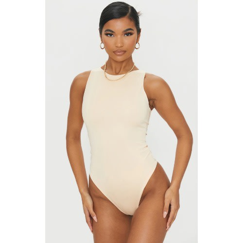 Sleeveless Bodysuit - Cream | Konga Online Shopping
