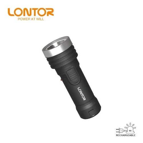 Lontor Rechargeable Torch Flashlight - Ctl-th344a | Konga Online Shopping