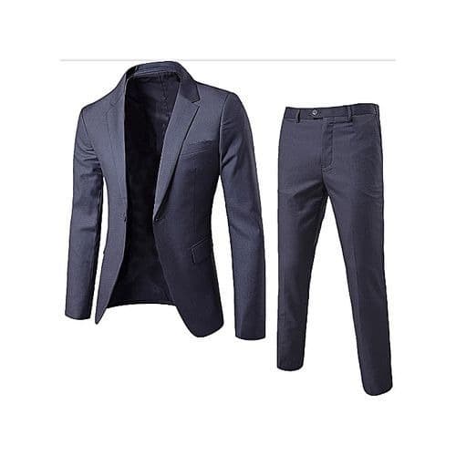 Dark Grey Suit For Men | Konga Online Shopping
