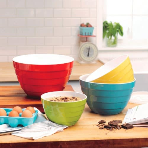 4 melamine bowl set with lids shop
