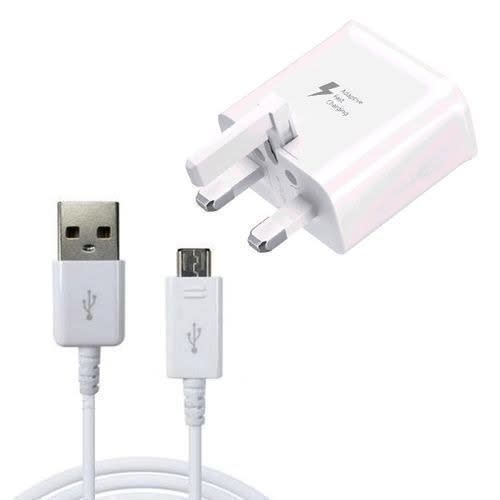 Adaptive Micro Usb Charger For Samsung S6, S6 Edge & Note 4/5 Plus Free  Ear-piece. | Konga Online Shopping