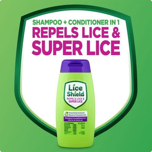 Lice Shield Repels Lice & Super Lice Shampoo & Conditioner 198ml