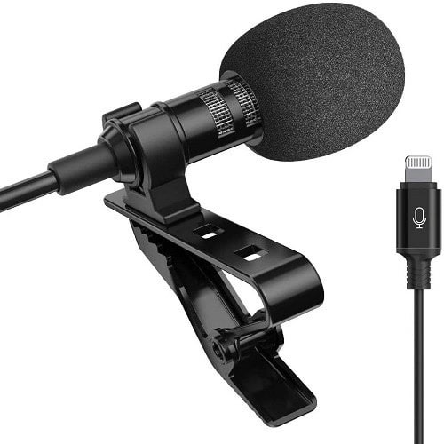 Jbc-049 Lavalier Lapel Microphone For iOs Devices.