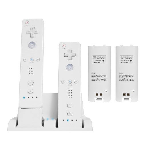 Nintendo Dual Charging Station With 2 Rechargeable Batteries For Wii Remote  | Konga Online Shopping