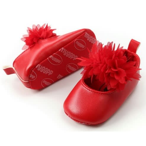 red girl dress shoes