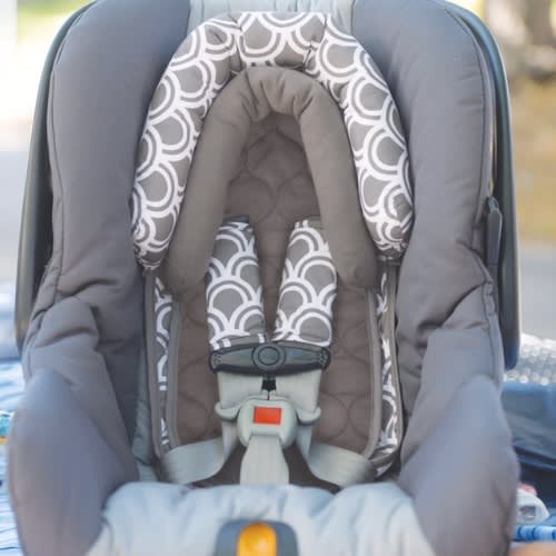 Duo Car Seat, Stroller, Bouncer 2in 1 Baby Head & Neck Support 4