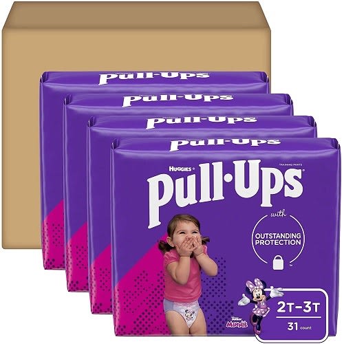 Huggies Pull-ups Learning Designs Girls 