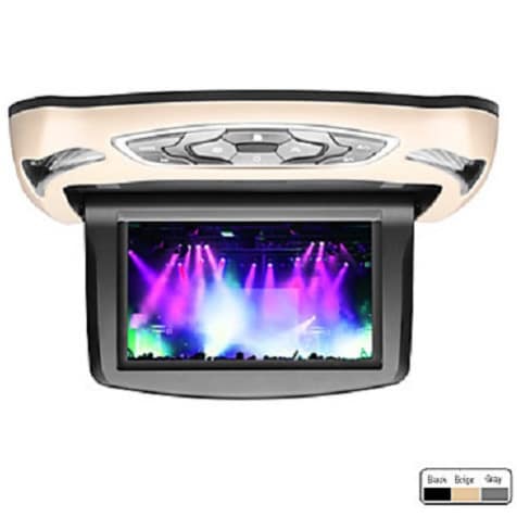 Car Roof Mount Dvd Player With Game Controller 10 2