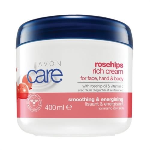 Avon Cares Aloe Cucumber Light Cream For Face Hand Body 400ml