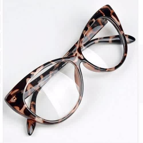 Leopard cat eye frames 2025