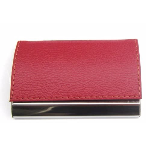 Classic Leather Business Card Holder - Stainless Steel | Konga Online ...