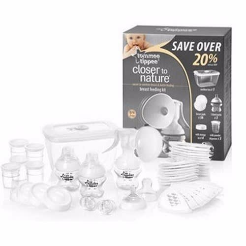 tommee tippee breast feeding kit
