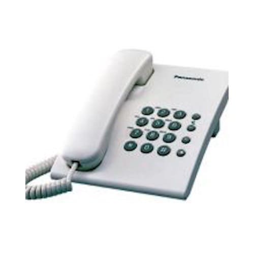 Panasonic Corded Desk Phone Kx Ts500mx White Konga Online