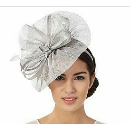 cream hats and fascinators