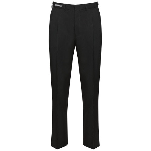 Marks & Spencer Crease Resistant Twin Pleat Trousers - Black | Konga ...