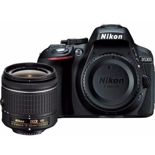 Nikon D5300 Dslr Camera With Af P Dx Nikkor 18 55 Mm F 3 5 5 6g Vr Kit Konga Online Shopping