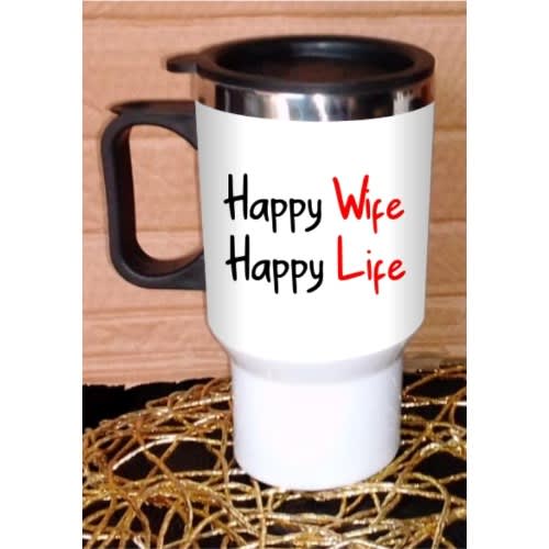 Happy wife happy life mug 2025