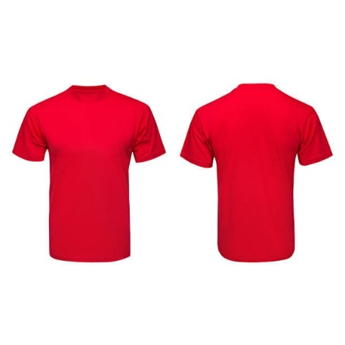 plain red jersey