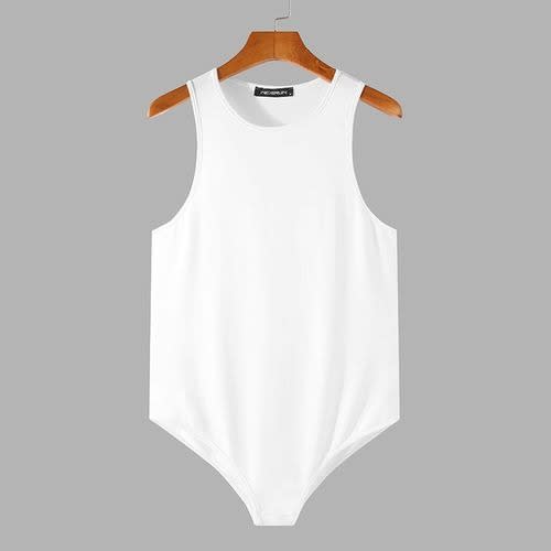 Sleeveless Bodysuit White Konga Online Shopping