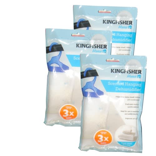 Kingfisher Scented Wardrobe Moisture Absorbing Dehumidifier For
