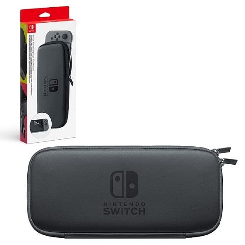 nintendo switch with carrying case