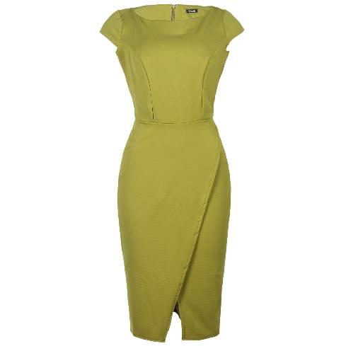 corporate wrap dress