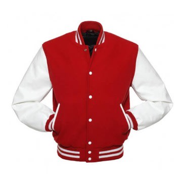 Correctshapers Varsity Jacket -White And Red | Konga Online Shopping