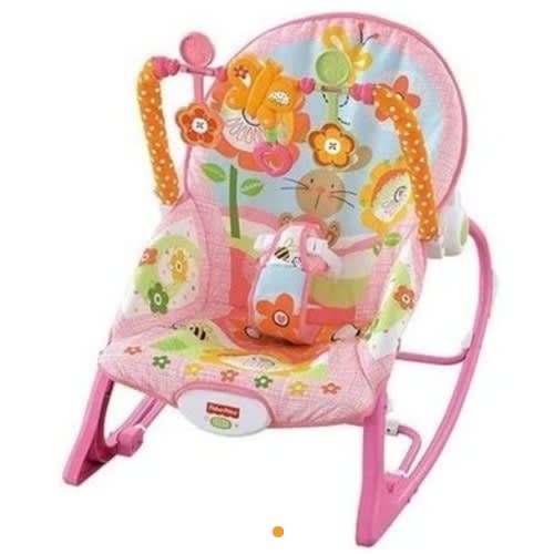 fisher price pink rocker chair