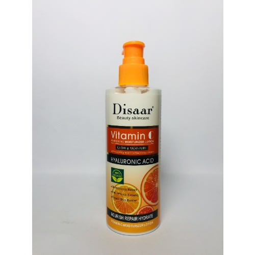 Disaar Vitamin C Whitening Moisturizing Lotion Glow Moisture With disaar-vitamin-c-whitening-moisturizing-lotion-glow-moisture-with