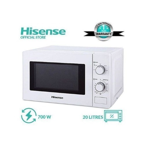 Hisense Microwave 20 Litres (h20mows10) White Konga Online Shopping