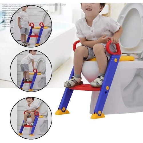 Ladder toilet training seat hot sale