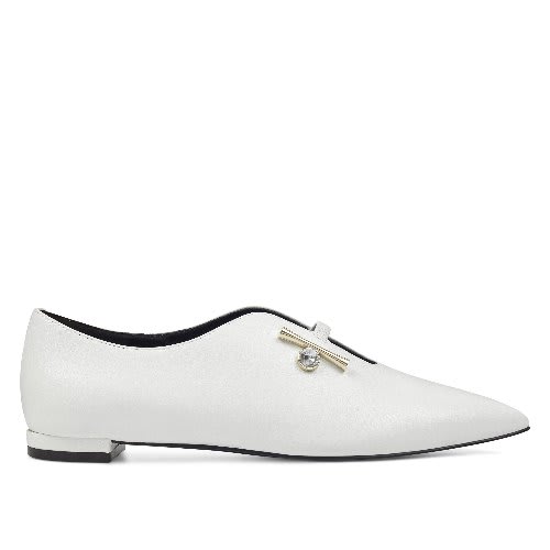 Nine West Aboveall Pointy Toe Flats white Konga Online Shopping