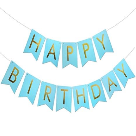 Happy Birthday Party Banner Blue Konga Online Shopping
