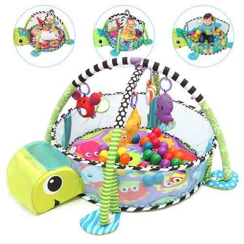 Activity gym and ball pit discount
