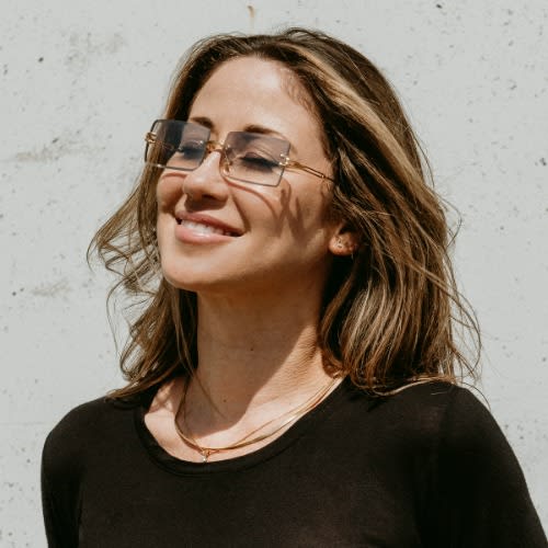 Retro hip top hop glasses