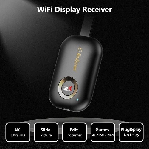 Mirascreen 5g 4k Wireless Display Dongle -G9 Plus | Konga Online Shopping