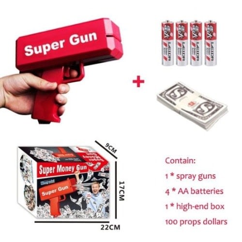 Money Spraying Machine Cannon Gun Konga Online Shopping