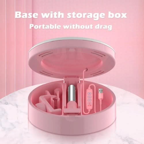 Foldable Led Ringlight And Makeup Mirror Phone Holder Konga Online