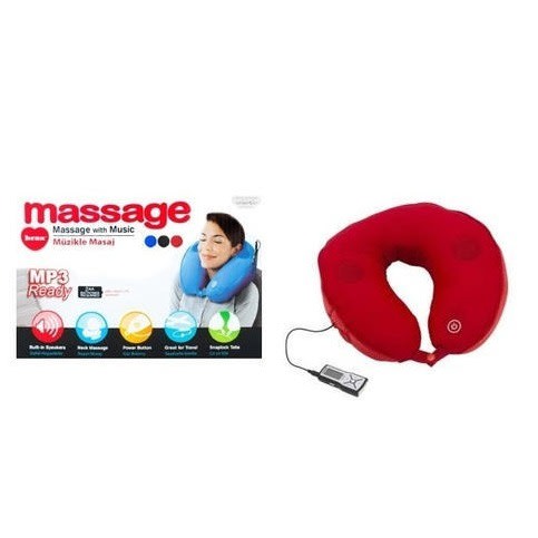 Universal Chef Neck Massage Cushion With Mp3 Stereo Speaker Music