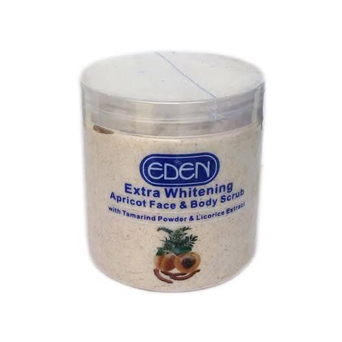 Eden Extra Whitening Apricot Face & Body Scrub 227g Konga Online