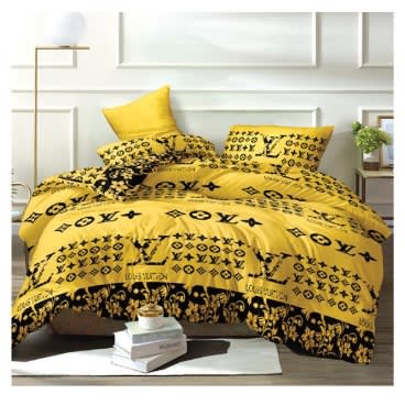 Louis Vuitton Prints Duvet Bedding Sets - Duvet, Flat With 4 Pillowcases | Online
