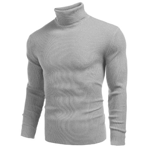Dark grey turtleneck discount mens