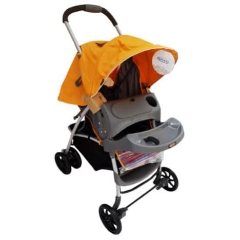 graco stroller orange