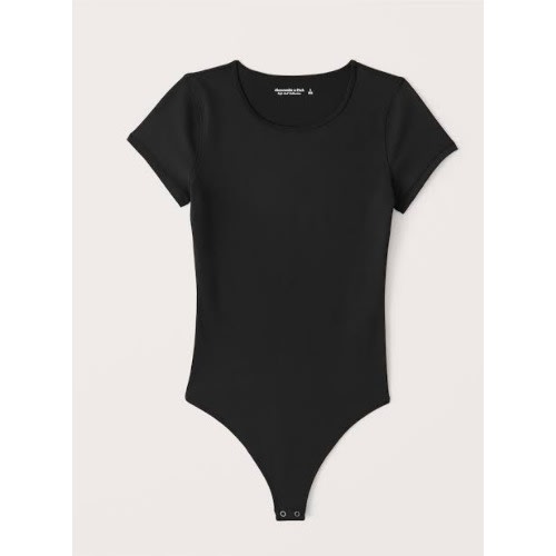 Black short deals sleeve bodysuits