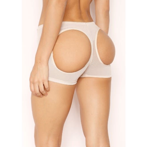 No Boundaries Butt Lift Body Shaper Panty- Beige