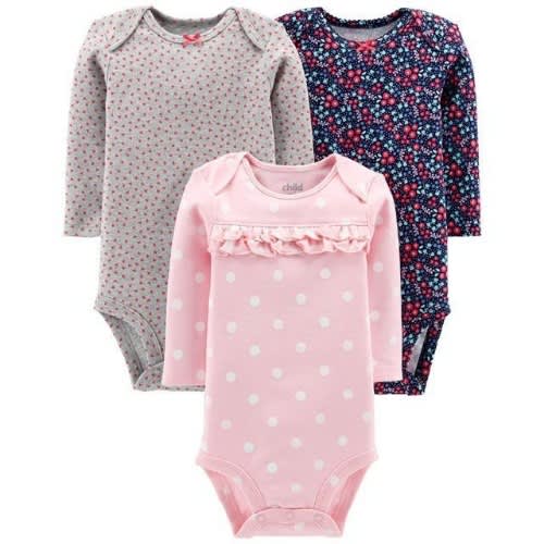 baby girl bodysuit set