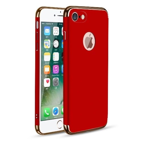 Back Cover Case For iPhone 8 Plus , Red