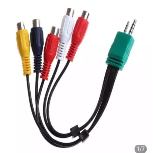 Video Av Component Audio Adapter Cable For Samsung Led | Online Shopping