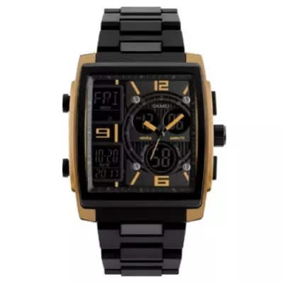 Dual best sale wrist watch